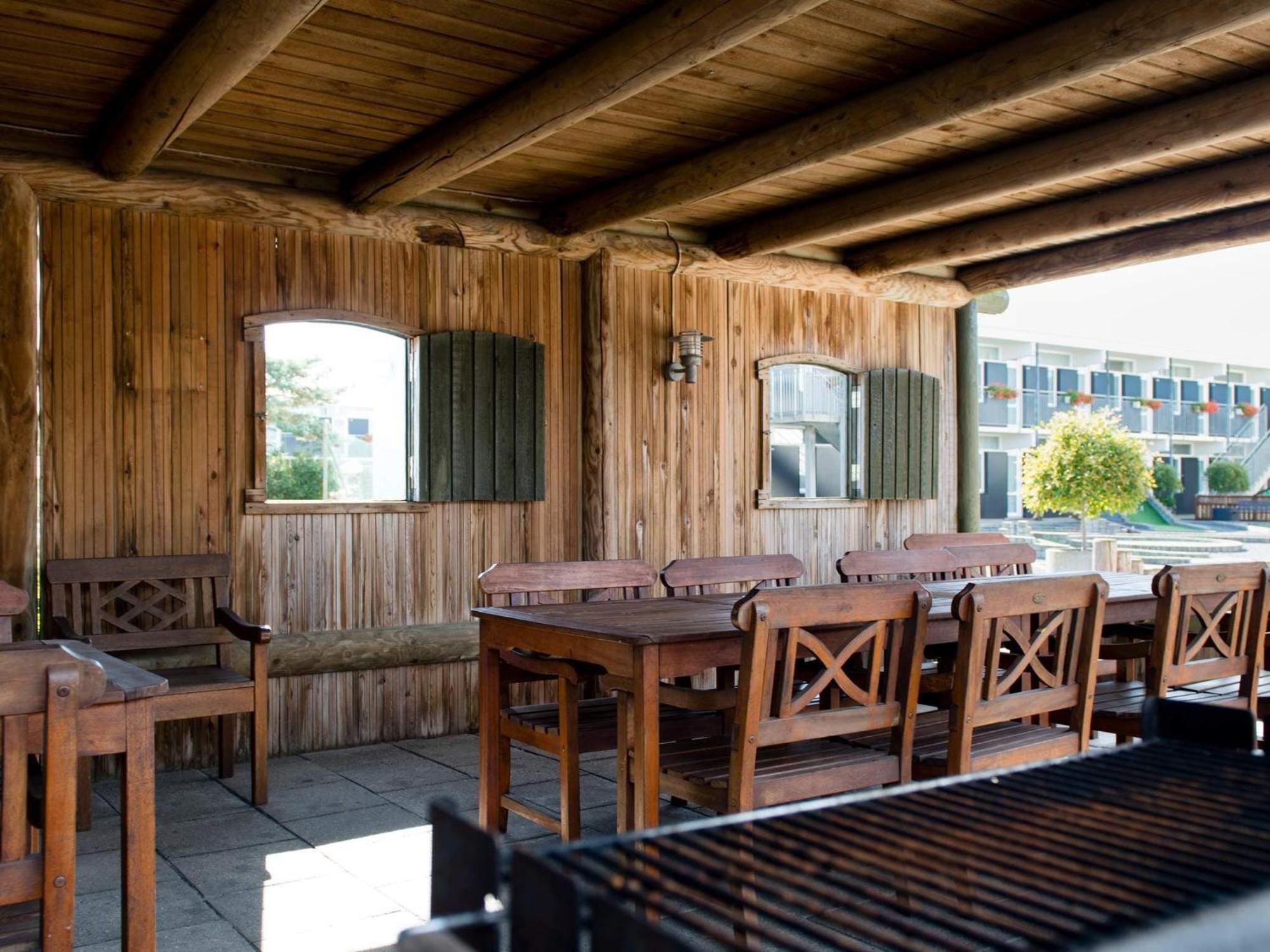 4 Person Holiday Home On A Holiday Park In Glesborg Экстерьер фото